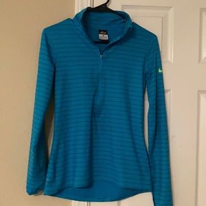 Nike size medium dri fit zipper up
